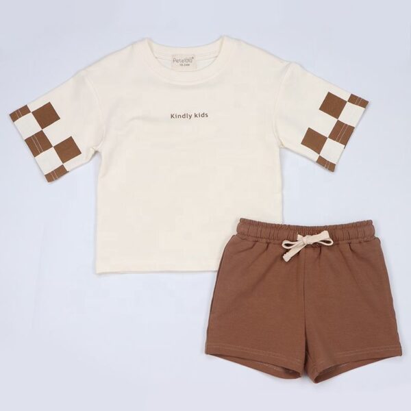 Baby Clothing Crew Neck T-shirt Set