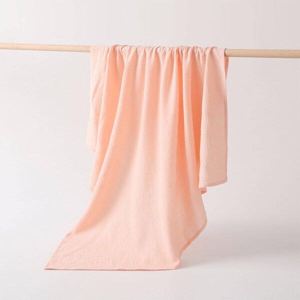 Organic Cotton Ruffle Muslin Blanket