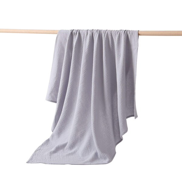 Organic Cotton Ruffle Muslin Blanket
